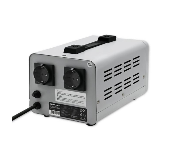 Qoltec Automatyczny stabilizator napięcia AVR PRO 2000VA 3% - 1092286 - zdjęcie 3